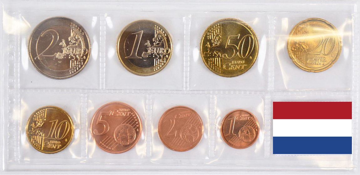 Nederland losse munten jaarserie 2023 Theo Peters Numismatiek & Filatelie B.V.