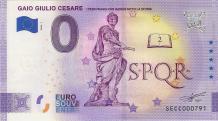 0 Euro biljet Italië 2020 - Gaio Guilio Cesare ANNIVERSARY