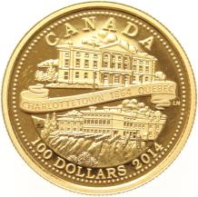 Canada 100 Dollars 2014 Charlotte Town