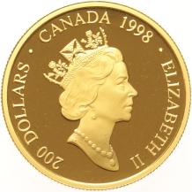 Canada 200 dollars 1998 White Buffalo