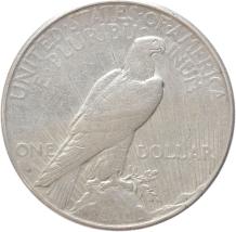 USA Peace 1 Dollar silver 1928s XF