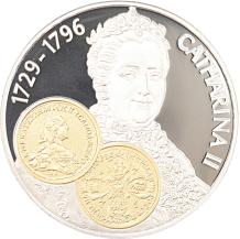 10 gulden 2001 Catharina II Roebel Nederlandse Antillen Proof