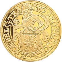 Officiële gouden herslag Leeuwendaalder 2017 1oz