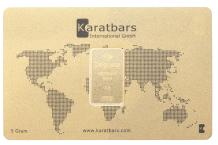 Goudbaar 5 gram Karatbars incl. certificaat