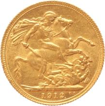 Great Britain Sovereign 1912