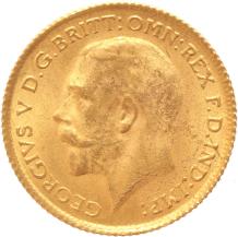 Great Britain 1/2 Sovereign 1912