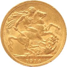 Australia Sovereign 1914p