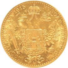 Austria Ducat 1915