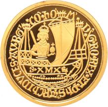 Replica Bourgondische Gouden Nobel Holland 1490 in Goud