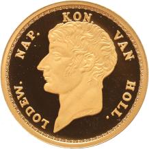 Replica van de 10 Gulden goud 1810 Lodewijk Napoleon in Goud