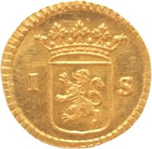 Holland Wapenstuiver goud 1731