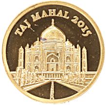 Ivory Coast 1500 Francs gold 2015 Taj Mahal proof