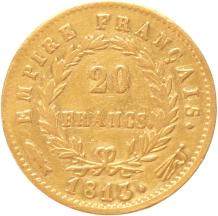 Franse inlijving 20 Francs 1813
