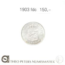 Nederlands Indië 1/4 gulden 1903 fdc
