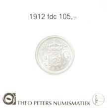 Nederlands Indië 1/4 gulden 1912 fdc