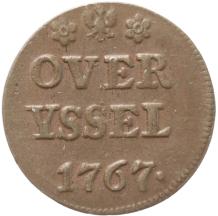 Overijssel Duit 1767