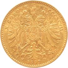 Austria 10 Corona 1897