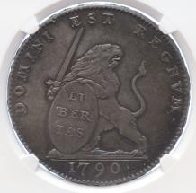 Austrian Netherlands 3 Florin silver 1790 MS64