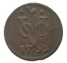 V.O.C. West Friesland Duit 1753