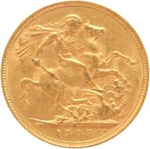 Australia Sovereign 1905m