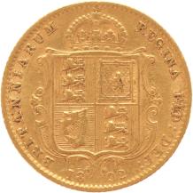 Great Britain 1/2 Sovereign 1892