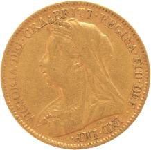 Great Britain 1/2 Sovereign 1894