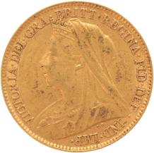 Great Britain 1/2 Sovereign 1896