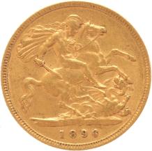 Great Britain 1/2 Sovereign 1896