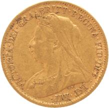 Great Britain 1/2 Sovereign 1899