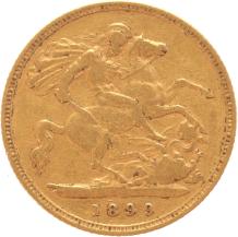 Great Britain 1/2 Sovereign 1899