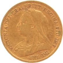 Great Britain 1/2 Sovereign 1900