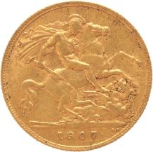 Great Britain 1/2 Sovereign 1907