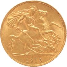 Great Britain 1/2 Sovereign 1913