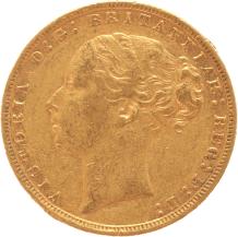 Great Britain Sovereign 1876