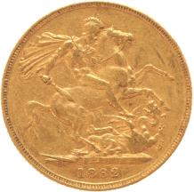 Australia Sovereign 1882s