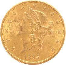 USA 20 Dollars 1895s