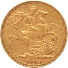 Great Britain Sovereign 1889