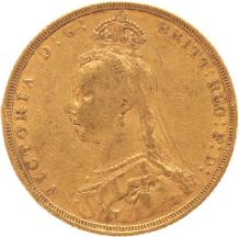 Great Britain Sovereign 1890