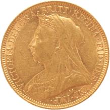 Great Britain Sovereign 1893