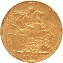 Great Britain Sovereign 1896