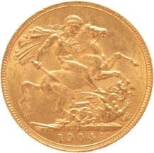 Great Britain Sovereign 1904