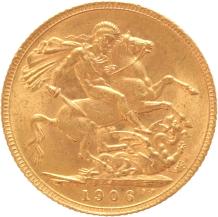 Great Britain Sovereign 1906