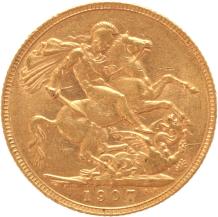 Great Britain Sovereign 1907