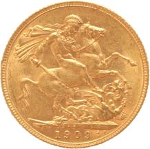 Great Britain Sovereign 1909