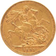 Australia Sovereign 1891m