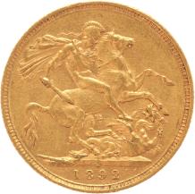 Australia Sovereign 1892s