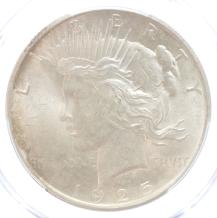 USA Peace 1 Dollar silver 1925 MS 64