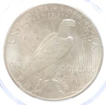 USA Peace 1 Dollar silver 1925 MS 64