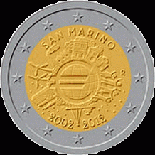 San Marino 2 euro 2016 Donatello BU in blister - Theo Peters Numismatiek &  Filatelie B.V.