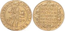 Utrecht Dubbele dukaat goud 1784 ZF/PR